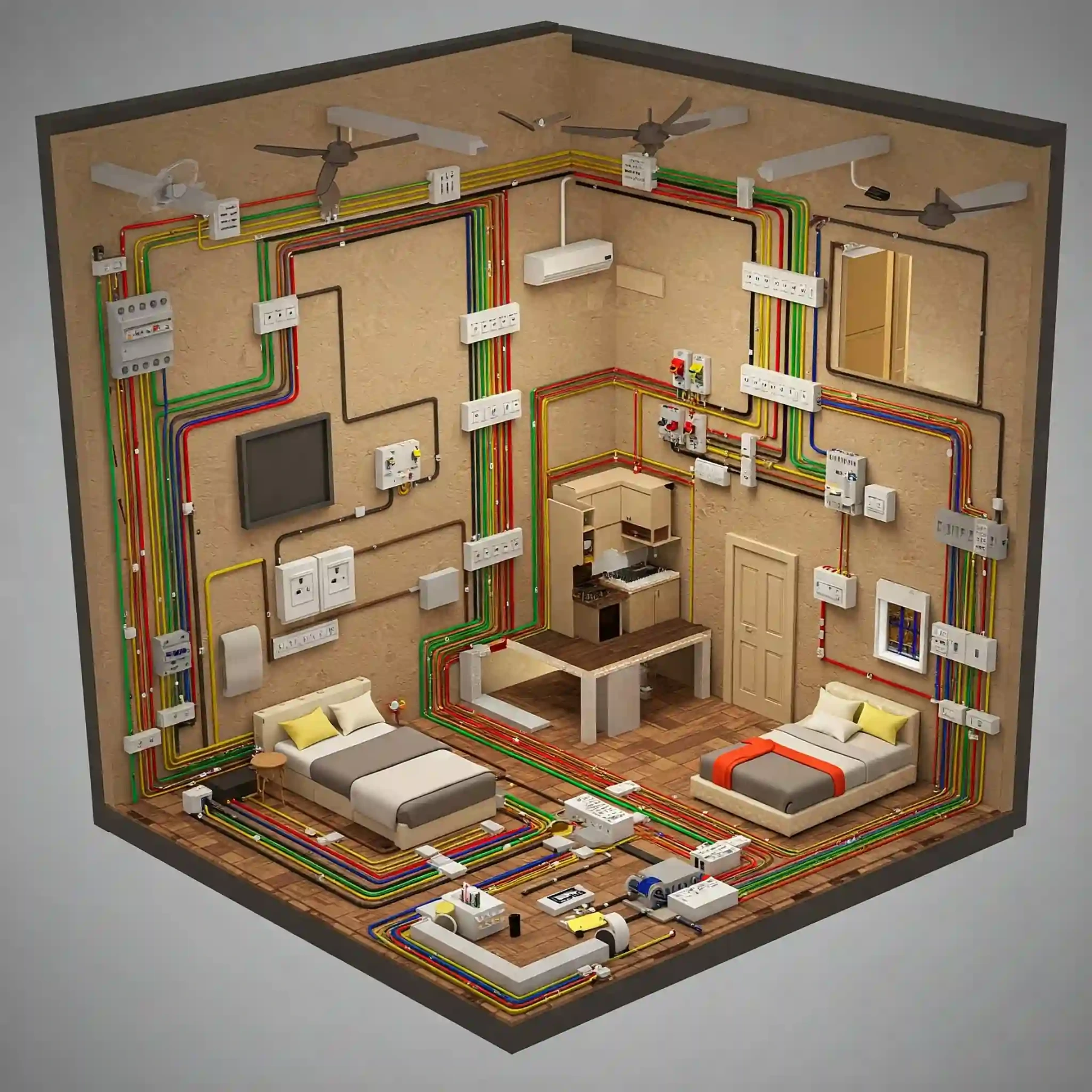 Elevation Single floor Modern