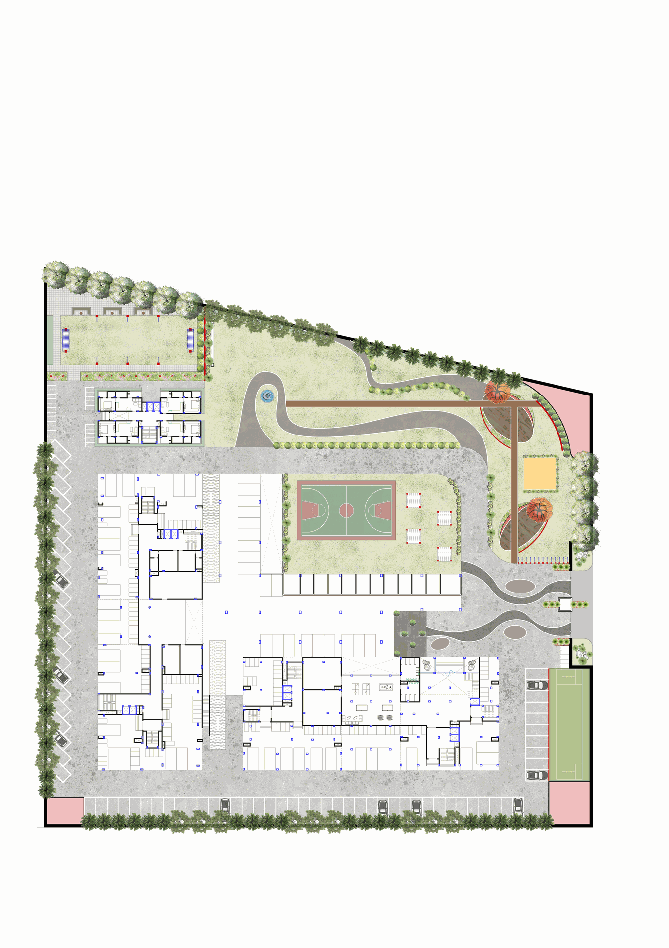 Elevation Single floor Modern