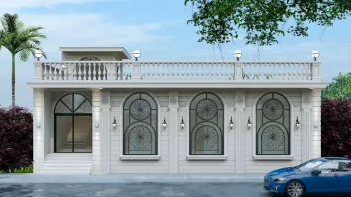 Classic elevation Elevation Single floor Modern